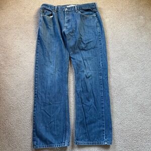 Vintage Y2K Levi's 559 Relaxed Straight Fit Jeans Men's 36x32 Dark Wash Skater